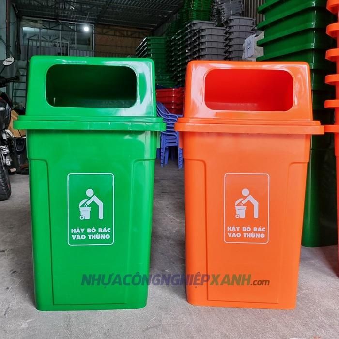 thùng rác 90 lít nắp hở thùng rác 90 lít nắp hở