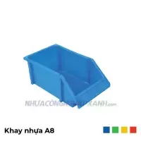 Khay nhựa đựng linh kiện A8 (thùng nhựa A8)