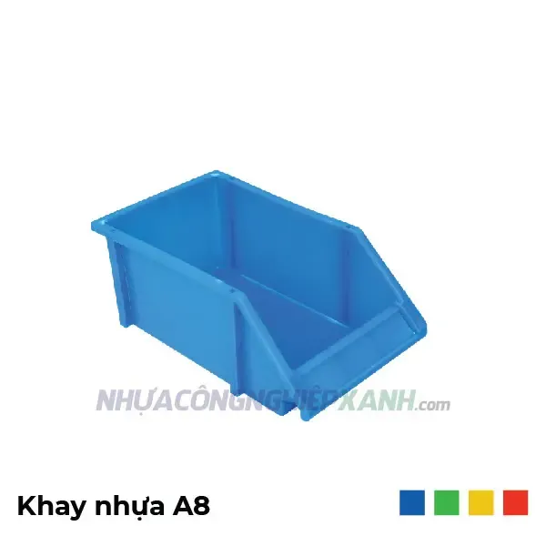 Khay nhựa đựng linh kiện A8 (thùng nhựa A8)