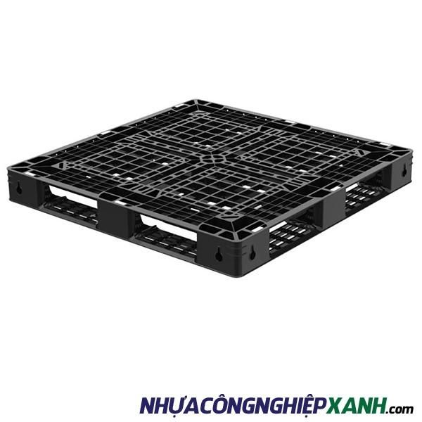Pallet nhựa 1100x1100x125 đen